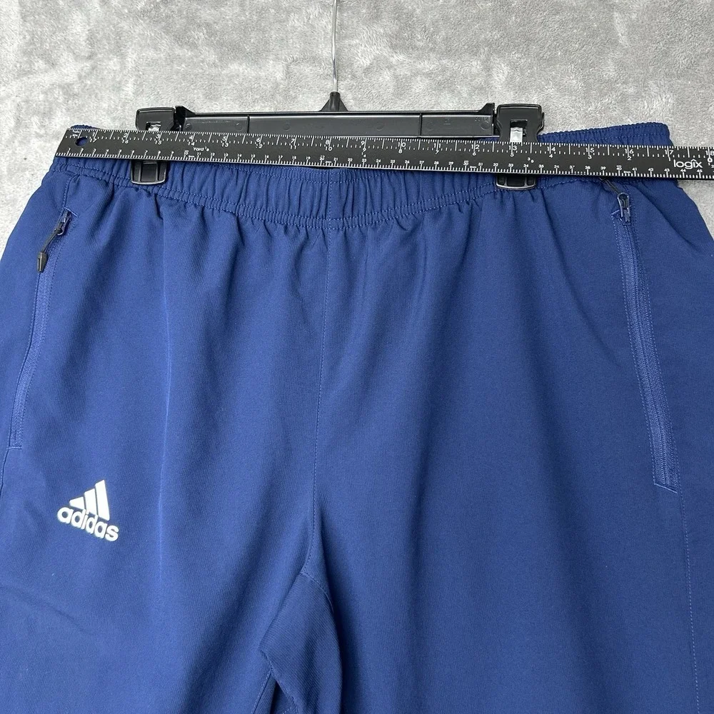 Adidas Adult Hockey Rink Navy Blue Pants Aeroready Mens Size Extra Large XL